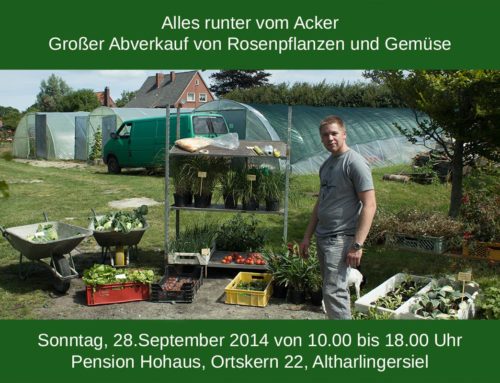 Alles runter vom Acker am 28.09.2014